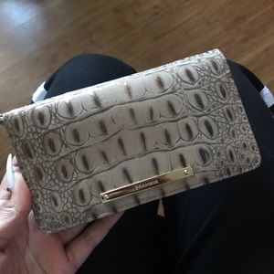 Beige Brahmin Wallet